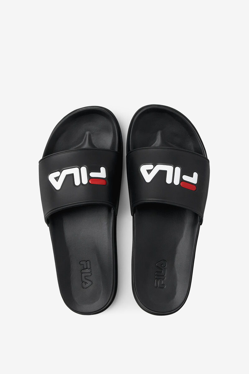 Fila Drifter Luxe Black / Red / White | IQ7JyvOErLb