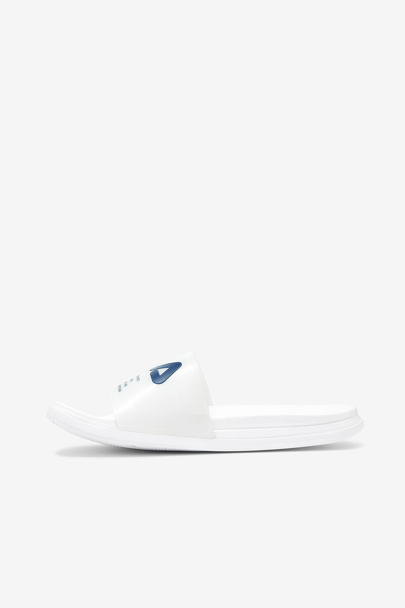 Fila Drifter Luxe Clear White / Navy / Red | rw8jz3MnkxN