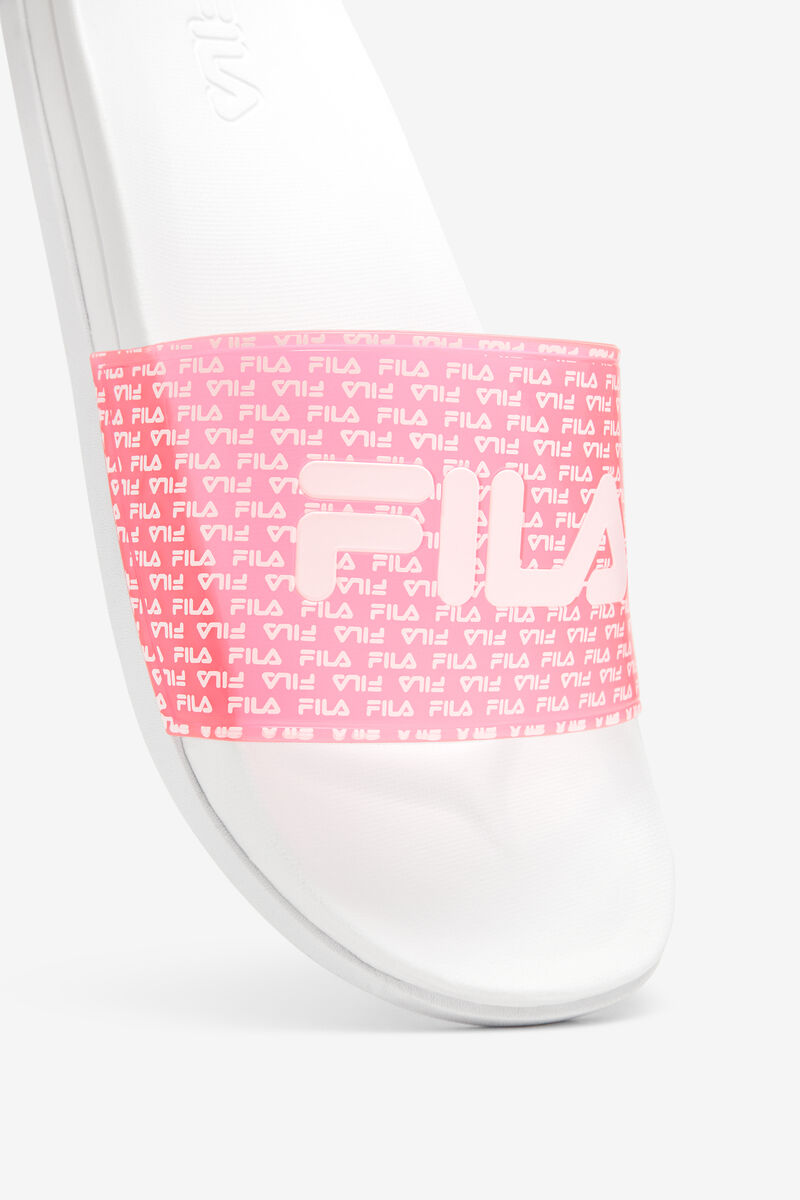 Fila Drifter Luxe Repeat White / Pink / White | uMZRgJyneY6