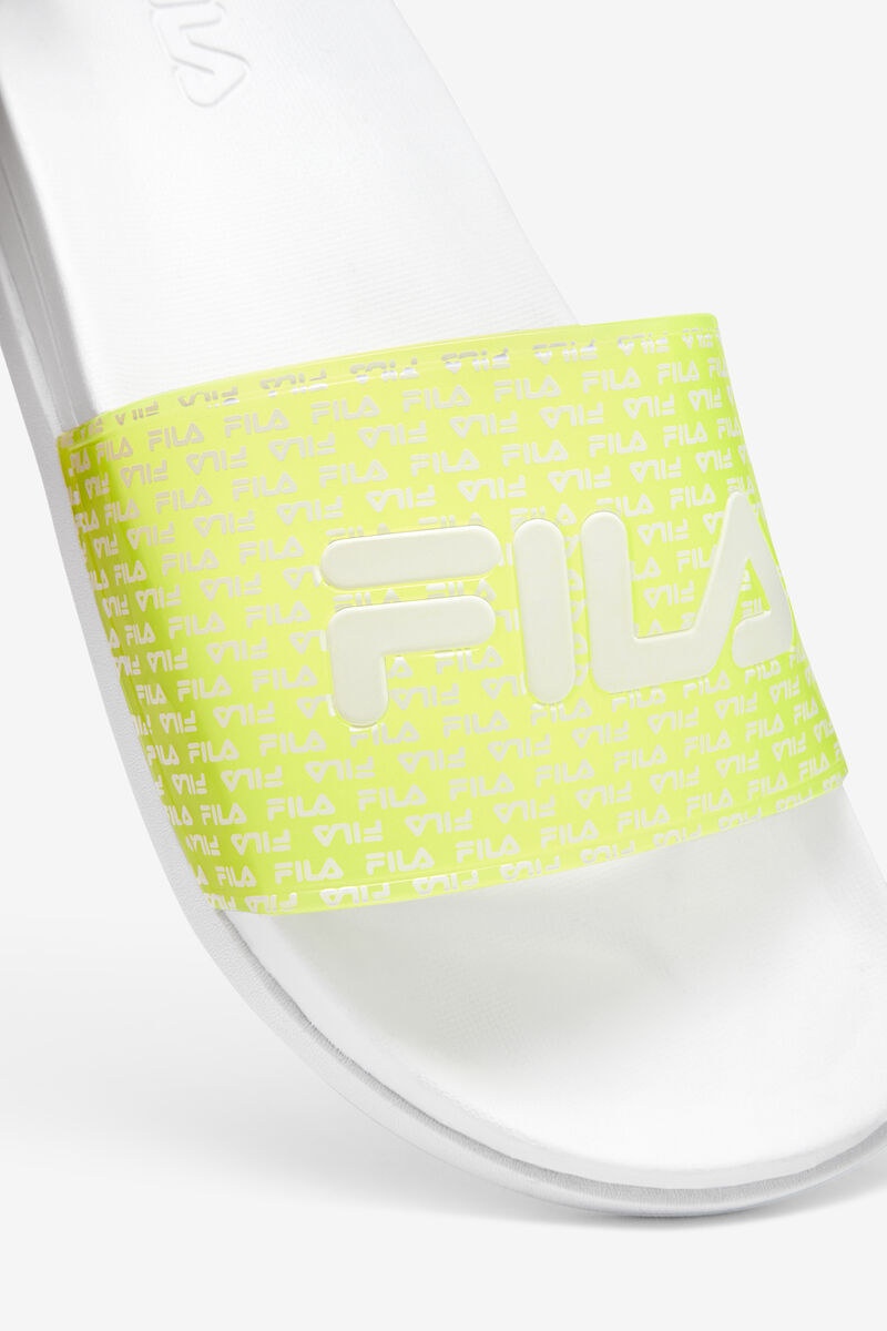 Fila Drifter Luxe Repeat White / Yellow / White | 1YxLc1t2nTL