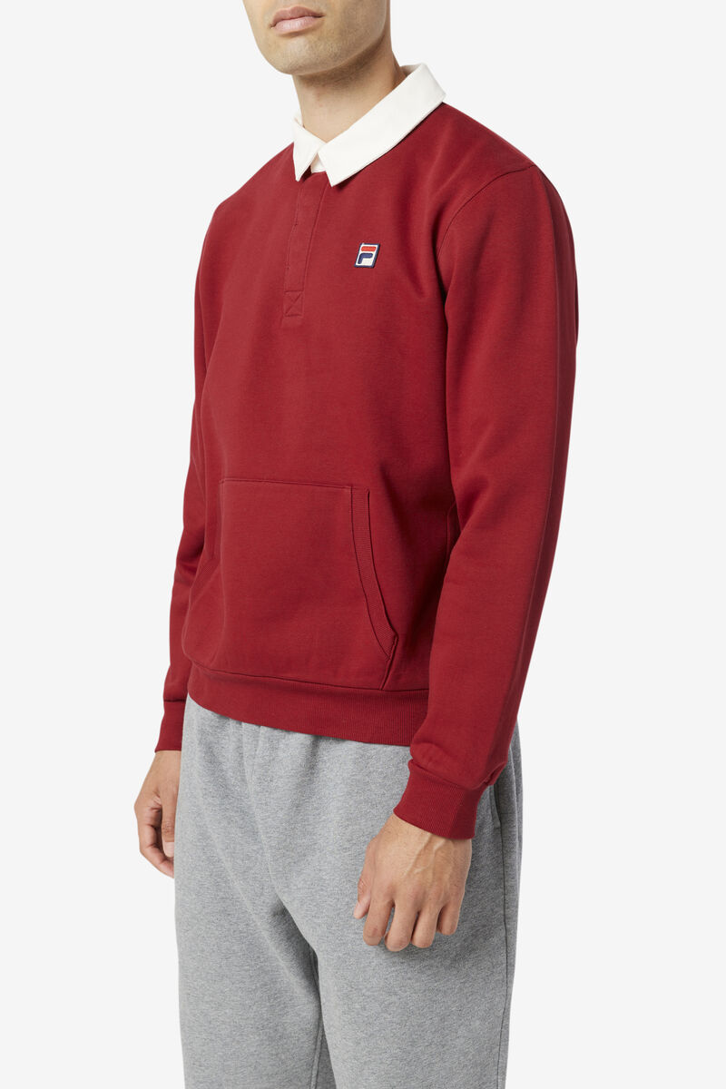 Fila Edison Fleece Rugby White | W5gkqFWBfpr