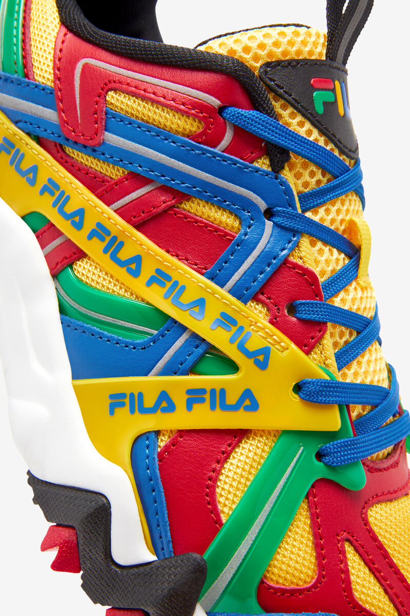 Fila Electromont Lemon / Red / Royal Blue | xLy2tf2eaKO