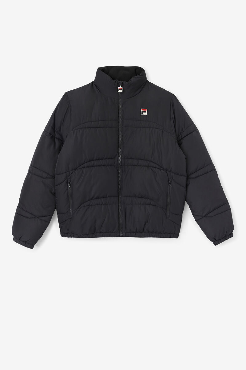 Fila Elias Puffer Jacket Black | 1EqMX8W4RGJ