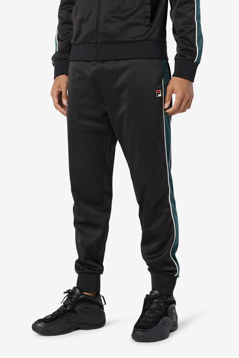 Fila Elijah Track Pant Black / White | shnWmw2IJG5