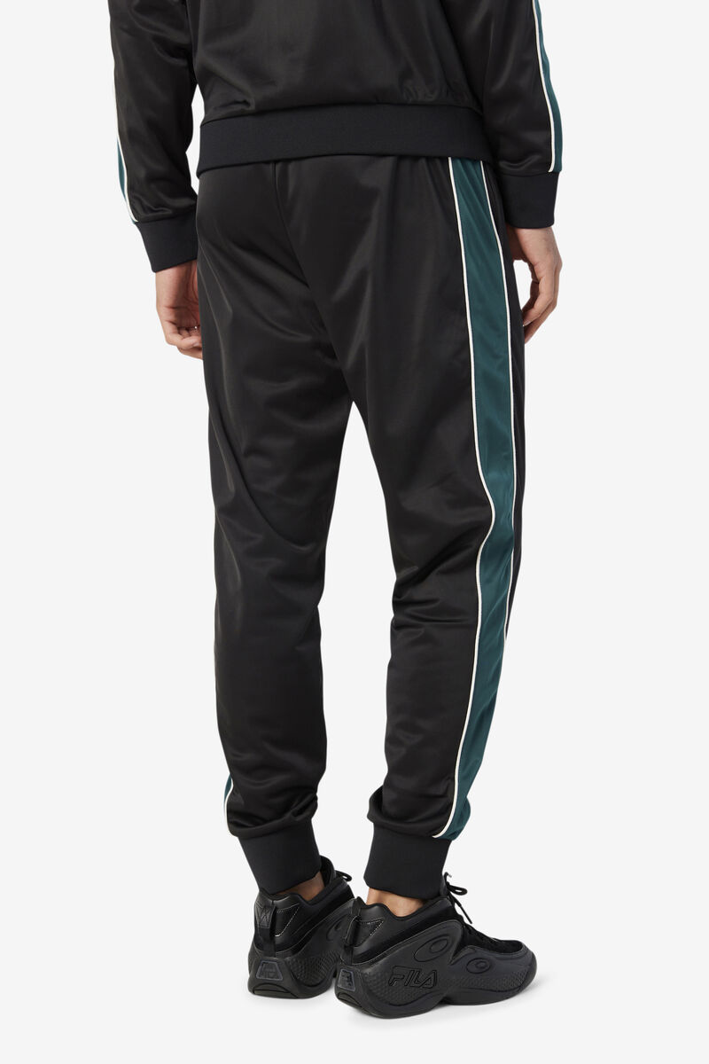 Fila Elijah Track Pant Black / White | shnWmw2IJG5