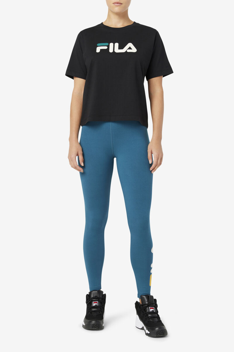 Fila Elora Legging Blue Coral | 6SlXZIrqMMY