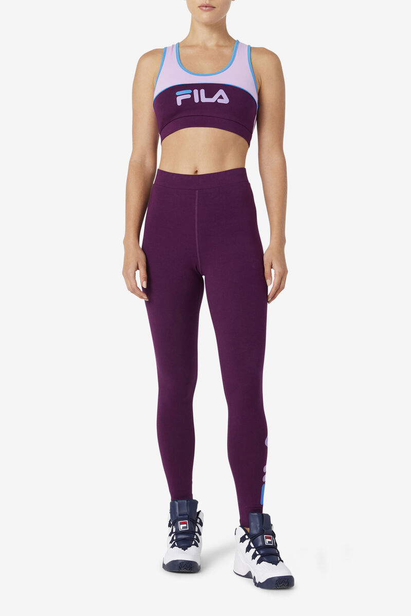 Fila Elora Legging Purple | w6mbKel4NPD