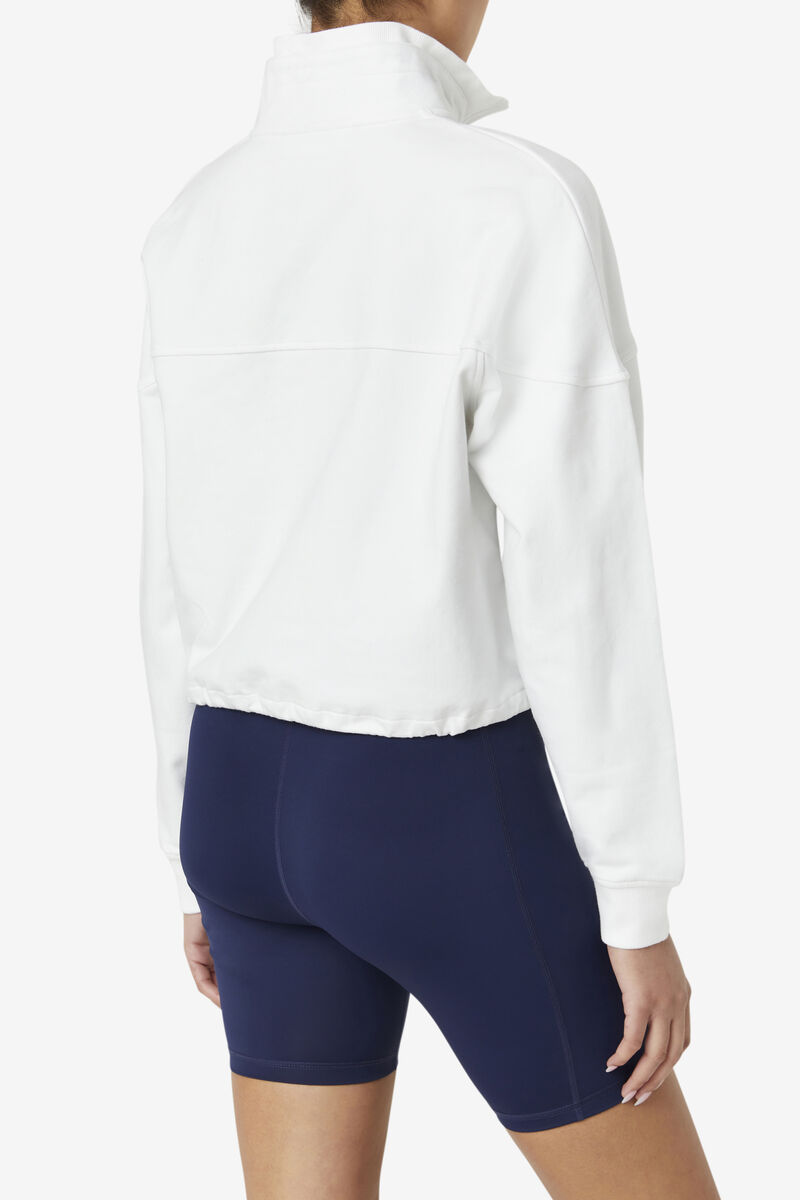 Fila Elysia Quarter Zip White | nkplzVmZLHS