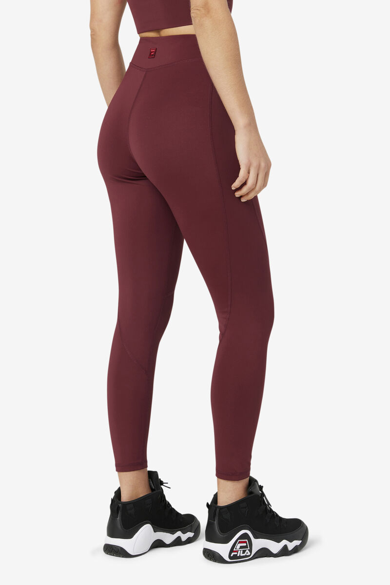 Fila Emerie Legging Brown | l5FDkVFg75C