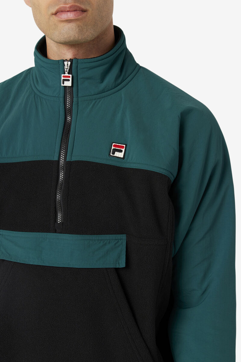 Fila Erick 1/2 Zip Pullover Black | UFrl2uKcmZR