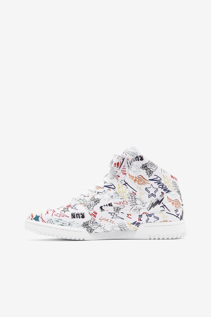 Fila F-13 White / Black / Multicolor | xcB9XFpsF4D