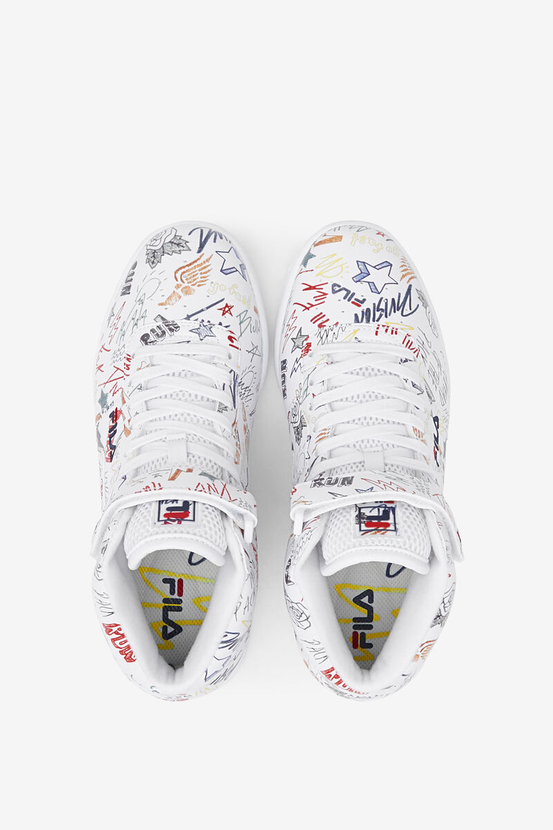 Fila F-13 White / Black / Multicolor | xcB9XFpsF4D