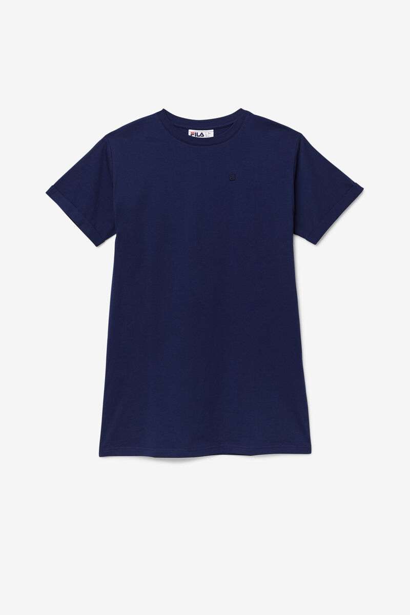 Fila Fauna T-shirt Dress Navy | SnONywNMB2N