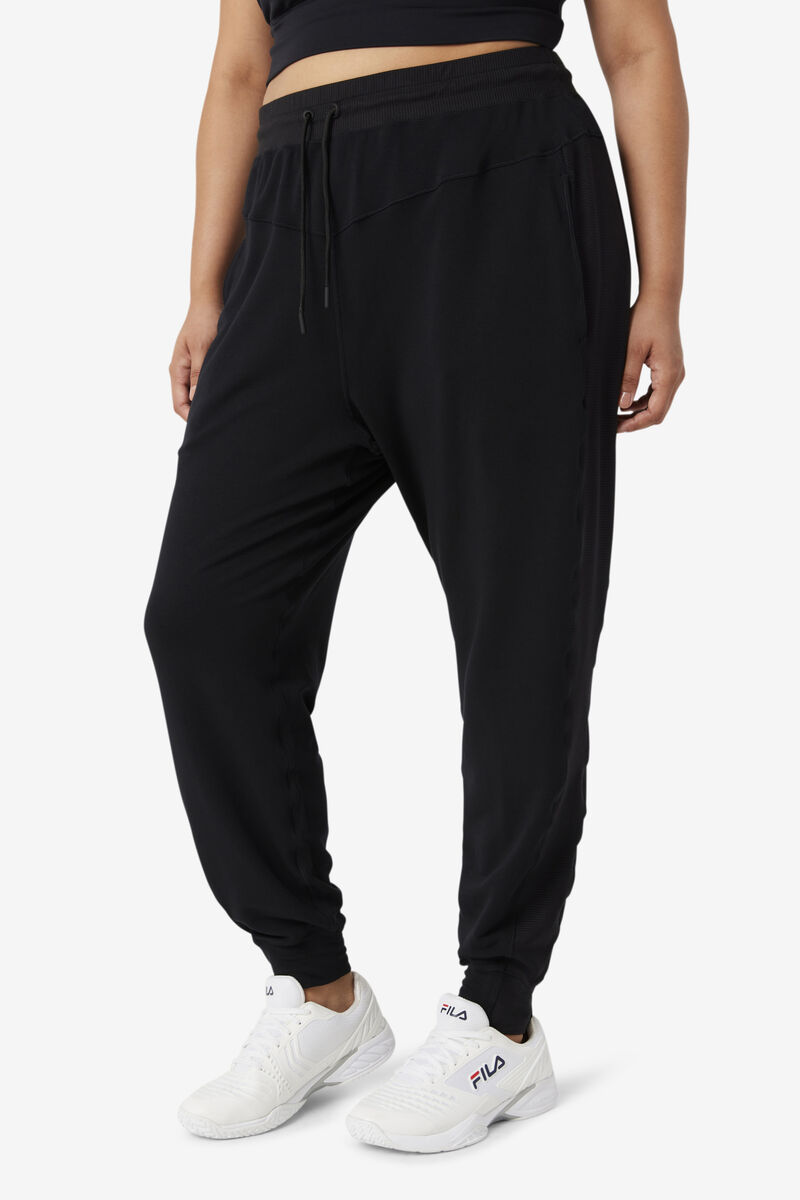 Fila Fi-lux Texture Jogger Black | Q2Vu9L5bU9F