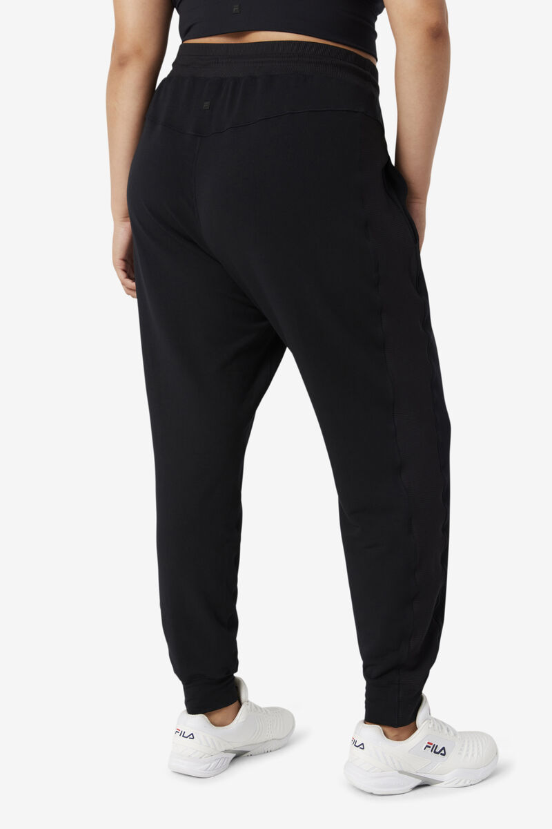 Fila Fi-lux Texture Jogger Black | Q2Vu9L5bU9F