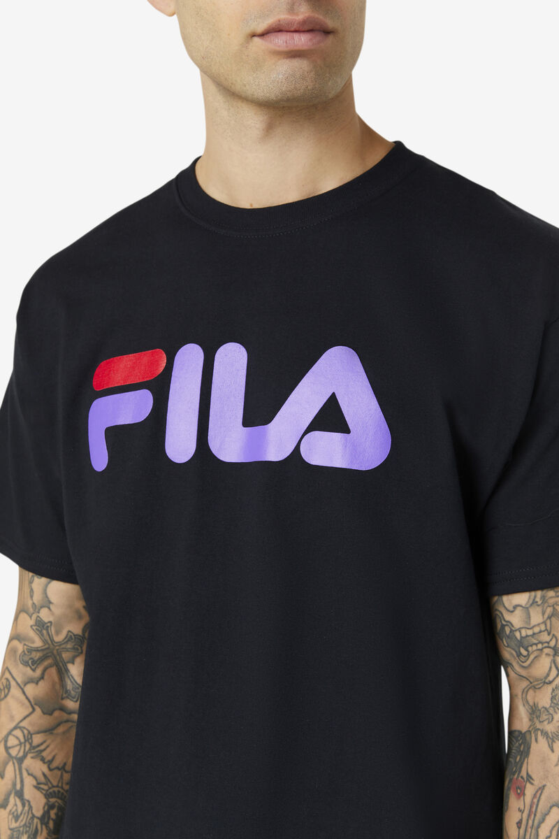 Fila Fila Logo Black / Purple / Red | 9mFnCdgHNzC