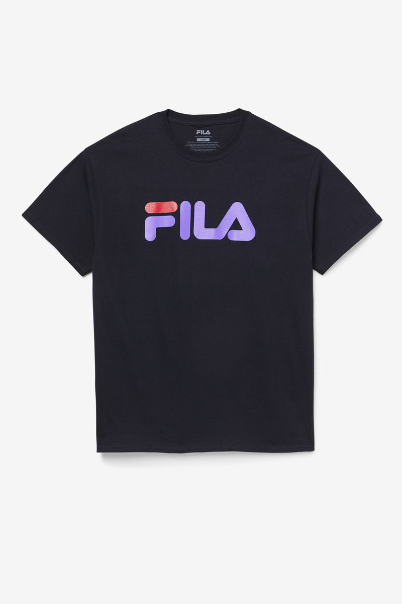 Fila Fila Logo Black / Purple / Red | 9mFnCdgHNzC