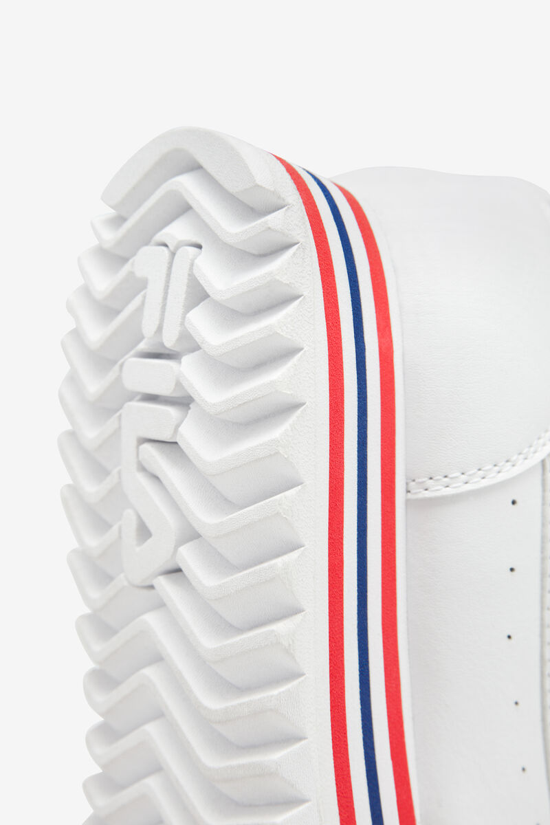 Fila Fila Orbit Stripe White / Navy / Red | WHjFXETAD1S