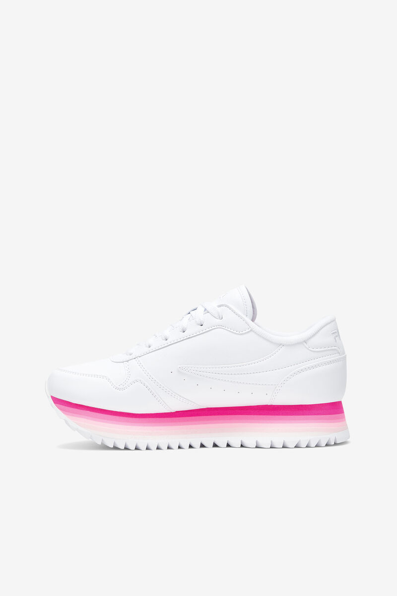 Fila Fila Orbit Stripe White / Pink / Pink | xpLImKFAnzP