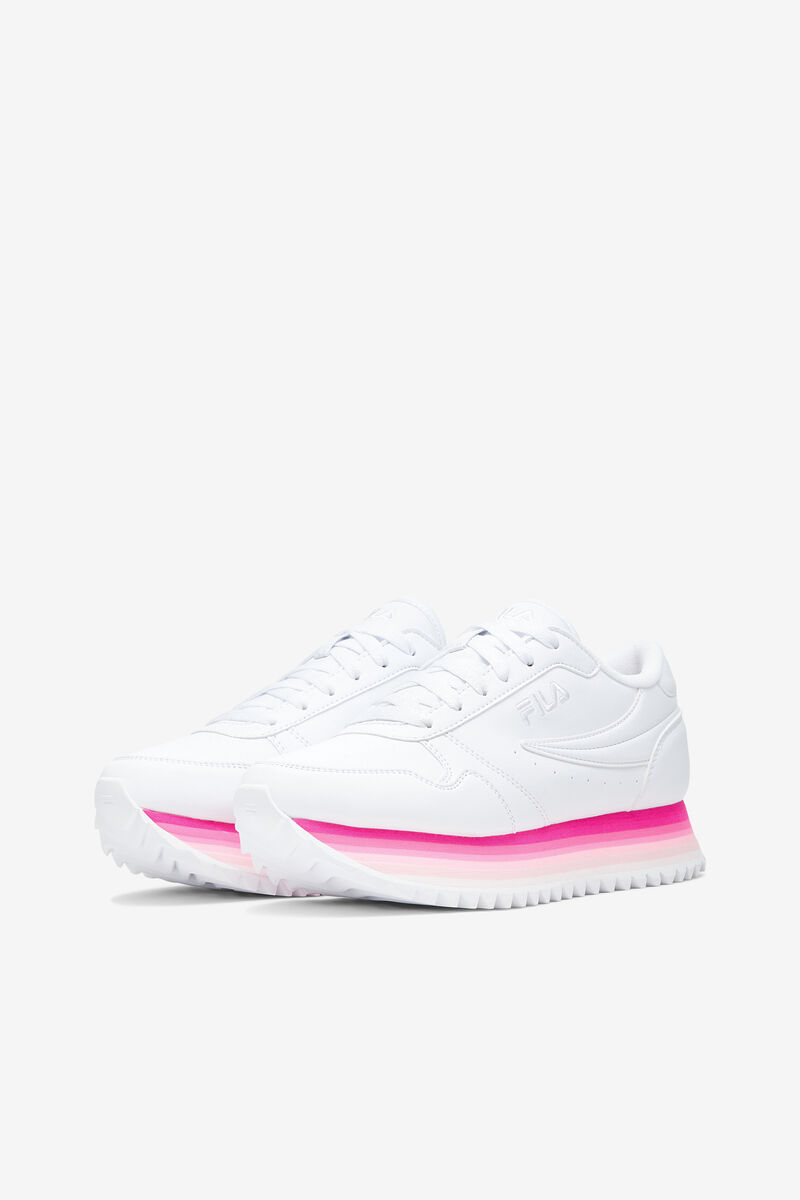 Fila Fila Orbit Stripe White / Pink / Pink | xpLImKFAnzP