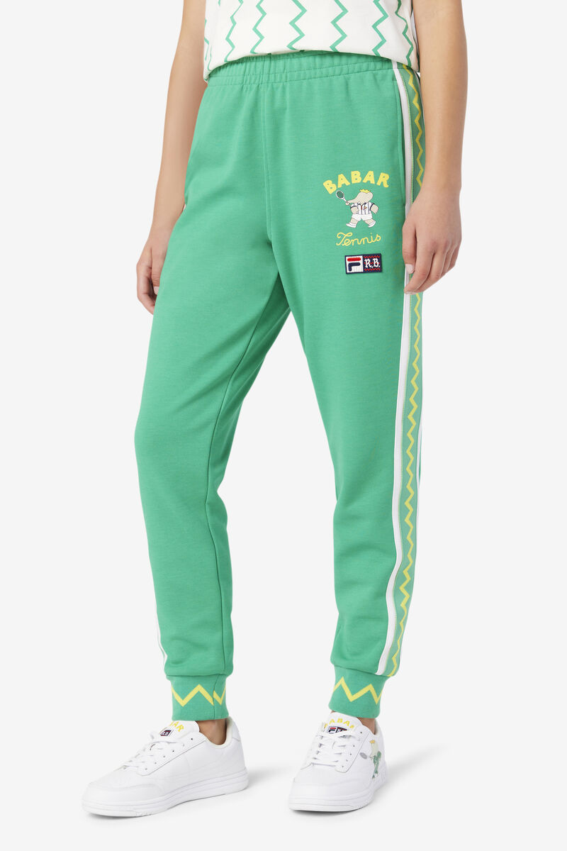 Fila Fila X Rb Babar Evertt Jogger Deep Mint / White | 7Rqt2tjy4UP