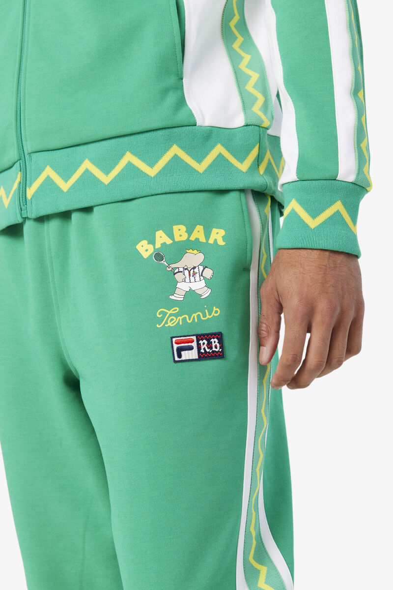 Fila Fila X Rb Babar Evertt Jogger Deep Mint / White | 7Rqt2tjy4UP