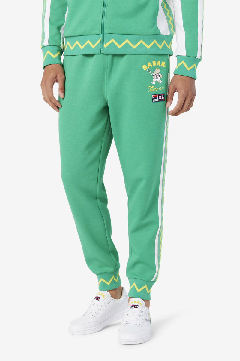 Fila Fila X Rb Babar Evertt Jogger Deep Mint / White | QMqIpxiLovS