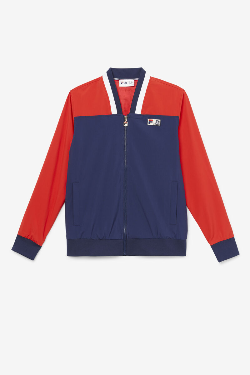 Fila Fila X The Museum Track Jacket Navy / Red / White | 53HCNS6Payv