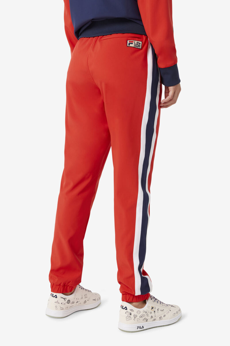 Fila Fila X The Museum Track Pant Red / Navy / White | CXFIFP954TR