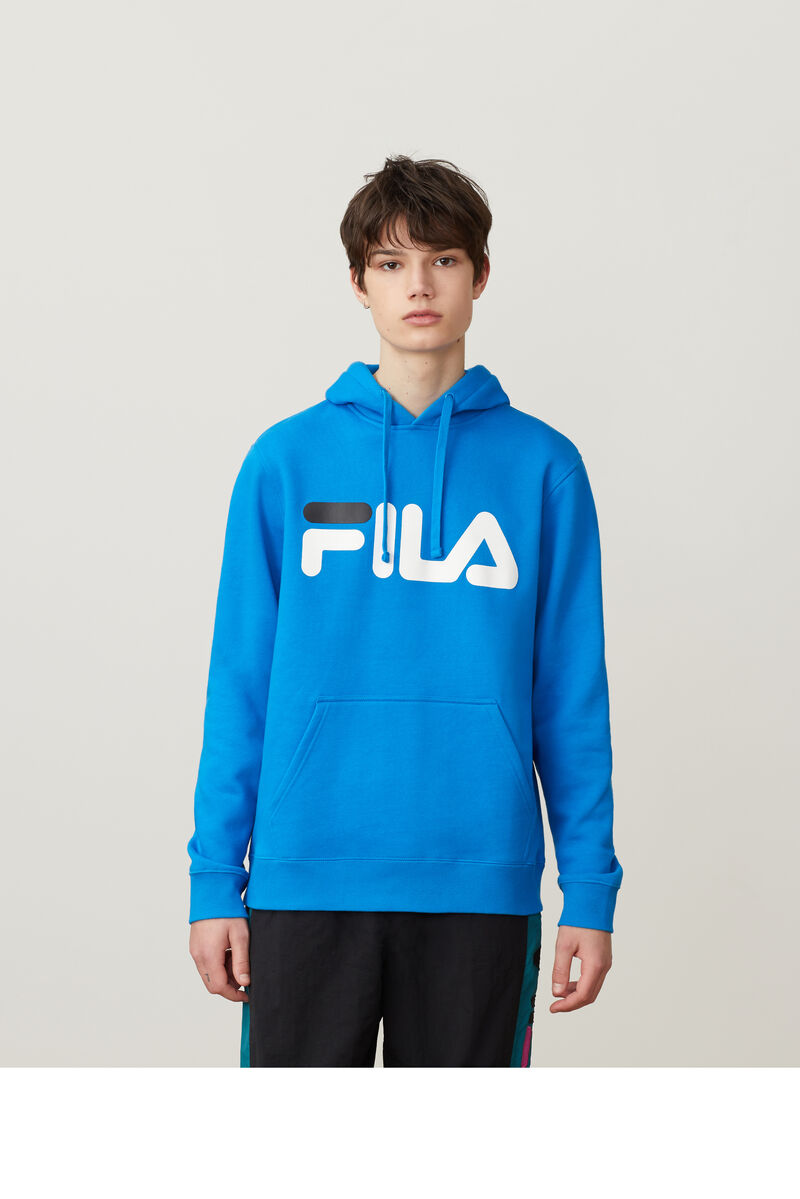 Fila Flori Hoodie Blue Light Turquoise / White / Black | XbNjkEG1Lsk