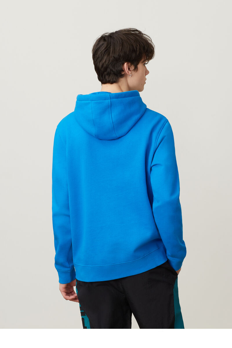 Fila Flori Hoodie Blue Light Turquoise / White / Black | XbNjkEG1Lsk