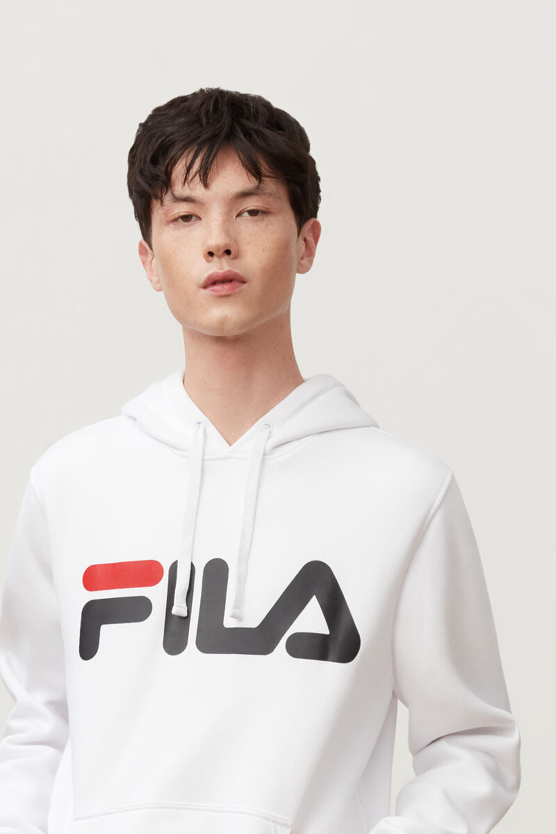 Fila Flori Hoodie White / Red / Black | 3QbAiSqiMIp