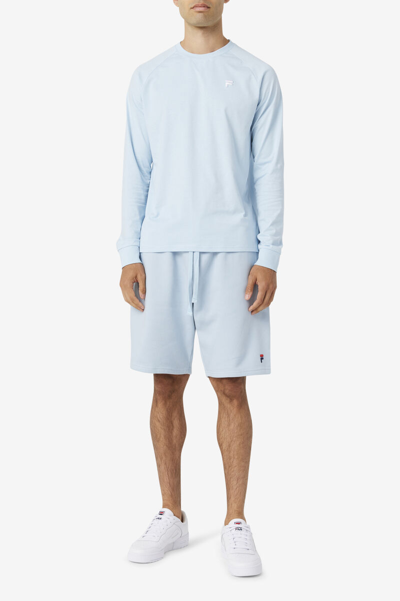 Fila Flynn Long Sleeve Light Blue | 3nkWNz5R74L