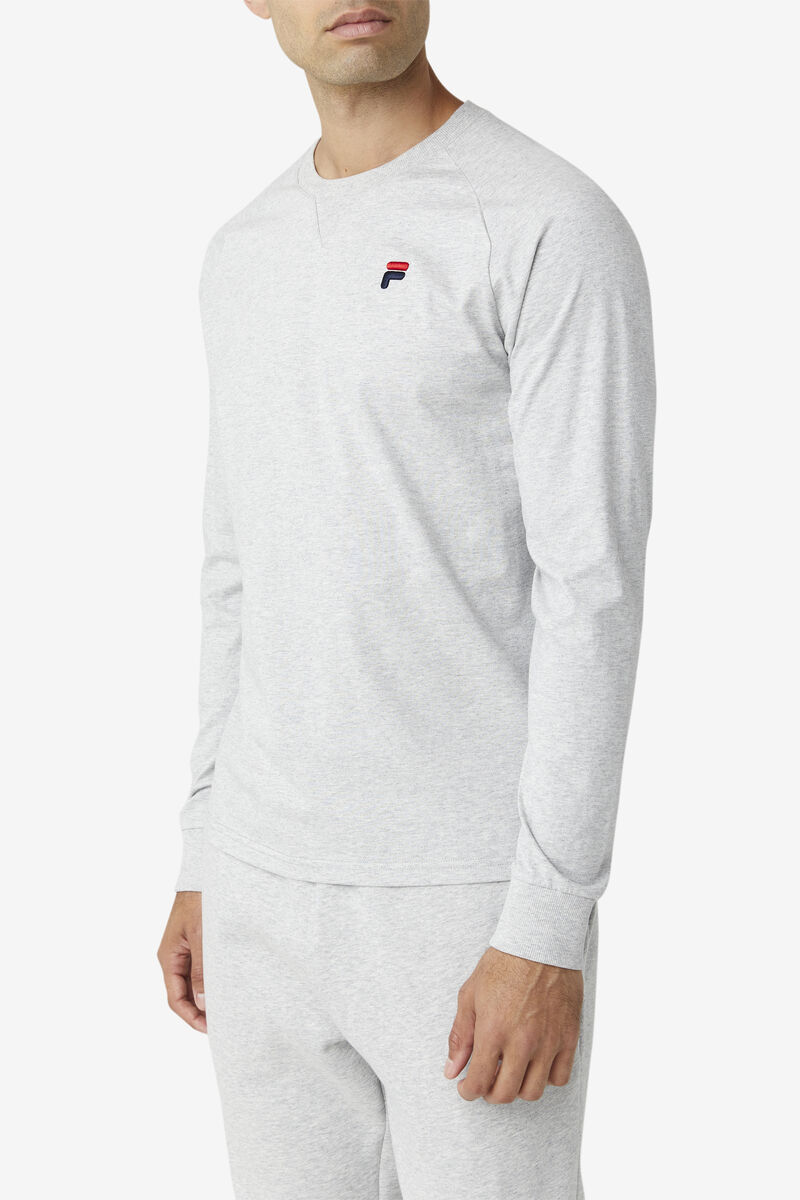 Fila Flynn Long Sleeve Light Grey | 9OJlXkW4F6K