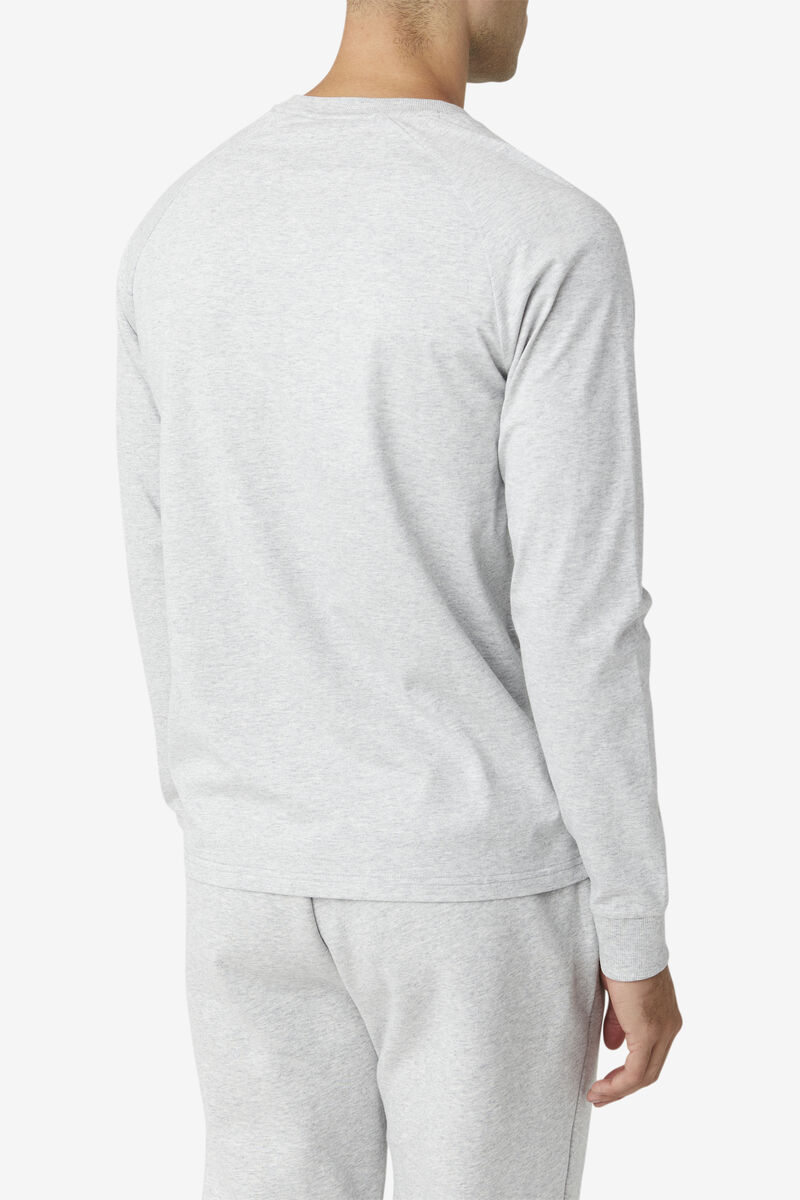 Fila Flynn Long Sleeve Light Grey | 9OJlXkW4F6K