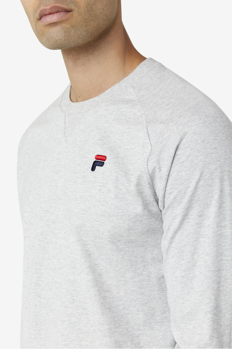 Fila Flynn Long Sleeve Light Grey | 9OJlXkW4F6K