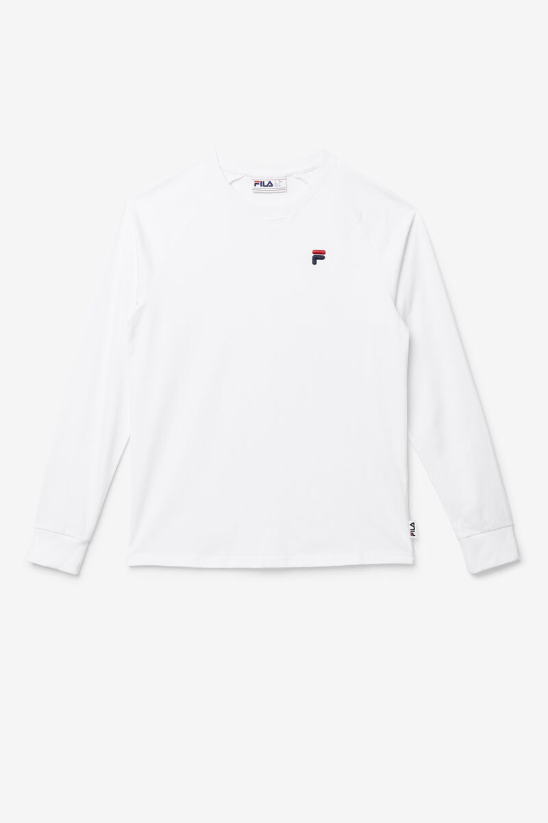 Fila Flynn Long Sleeve White | ongag2ZToIq