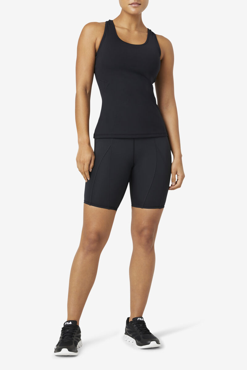 Fila Forza 8" Texture Bike Short Black | AZNfDJDRwJX