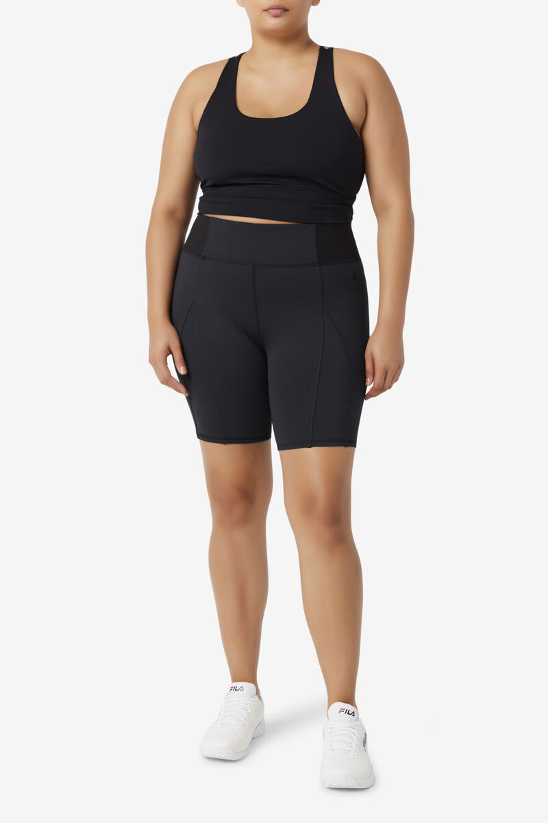 Fila Forza 8" Texture Bike Short Black | EUdhdFfo5ce