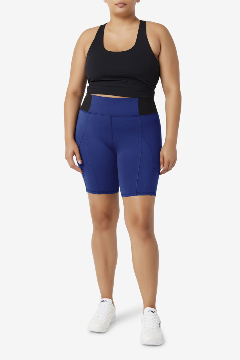 Fila Forza 8" Texture Bike Short Navy / Black | K4XuG5KoIBa