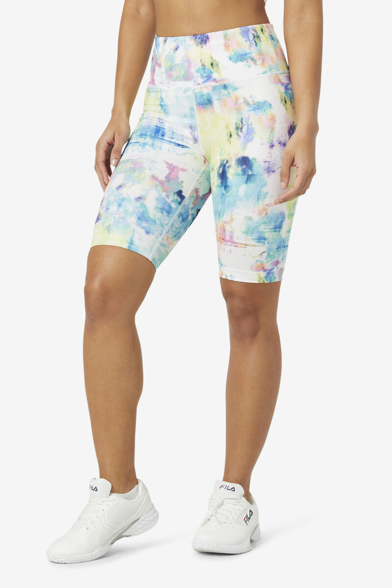 Fila Forza 8" Tie Dye Bike Short Multicolor | nG1V1xpuzwZ