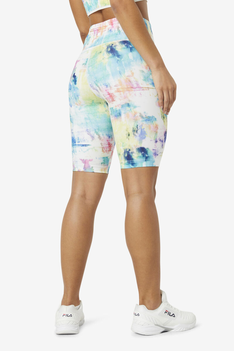 Fila Forza 8" Tie Dye Bike Short Multicolor | nG1V1xpuzwZ