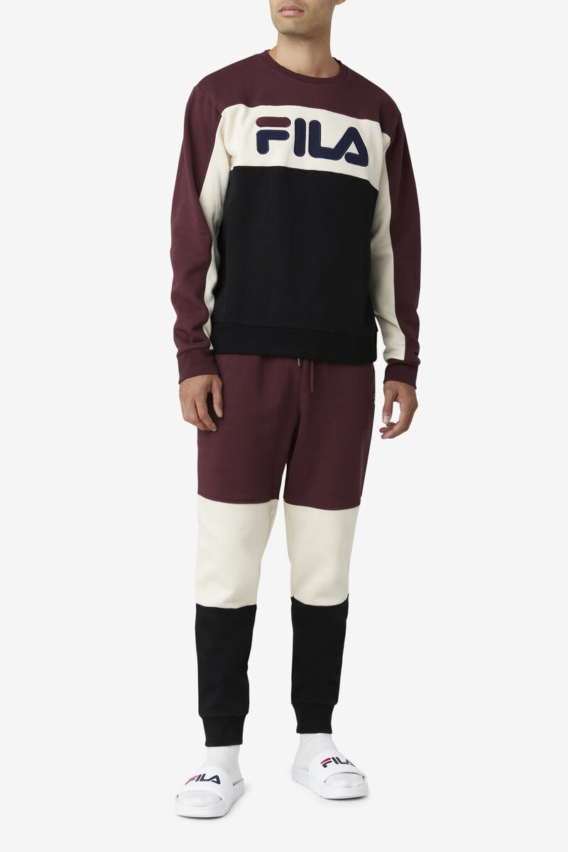 Fila France Pant Brown / Black | TELGtkqtgDl