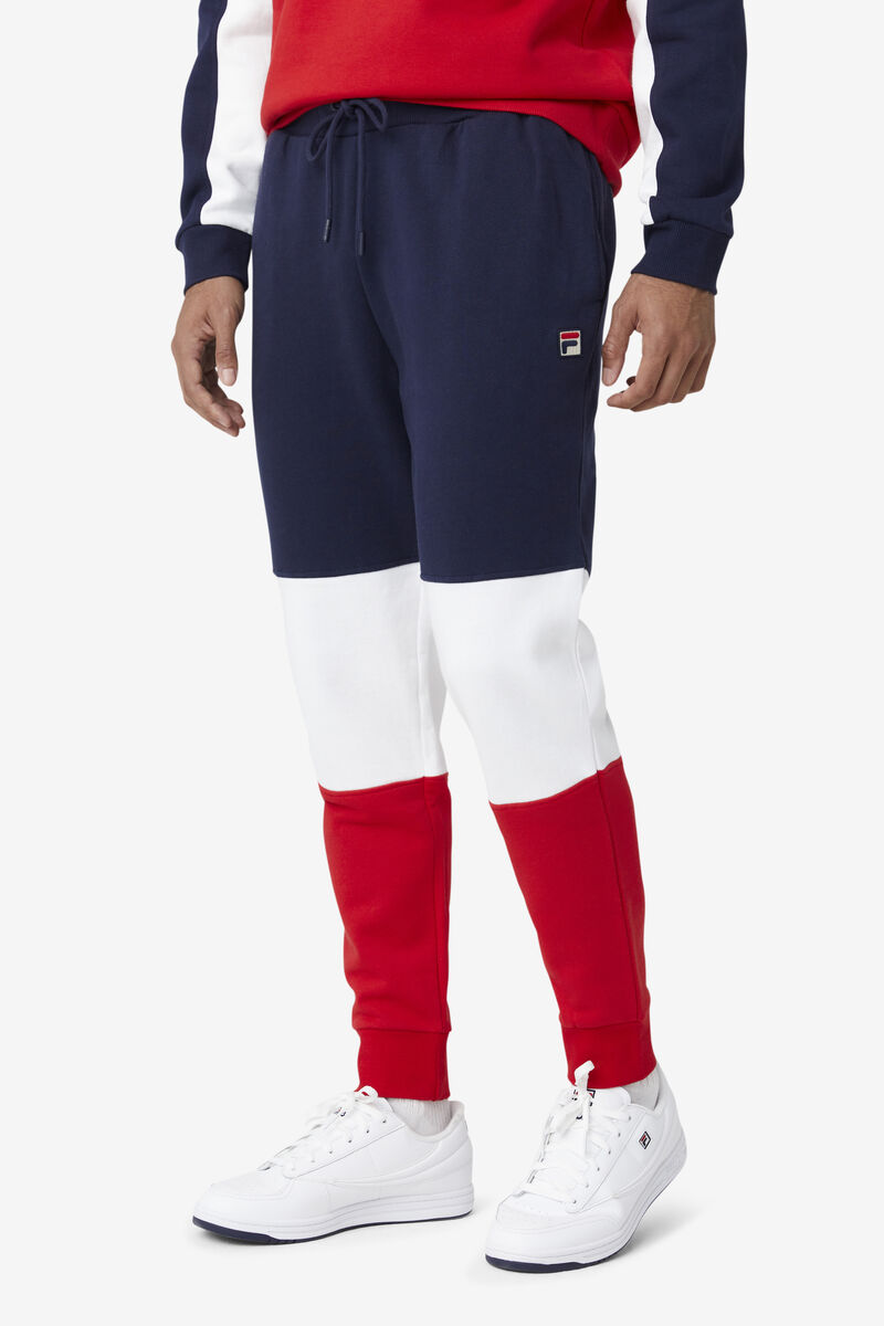 Fila France Pant Navy / White / Red | aIxqQxhlBLa