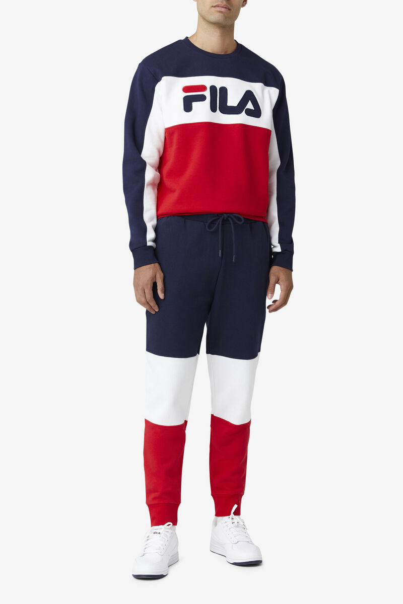 Fila France Pant Navy / White / Red | aIxqQxhlBLa