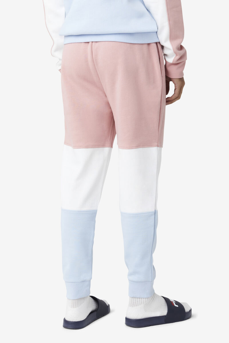 Fila France Pant Pink Grey / White / Blue | eJMYYCfI6zO