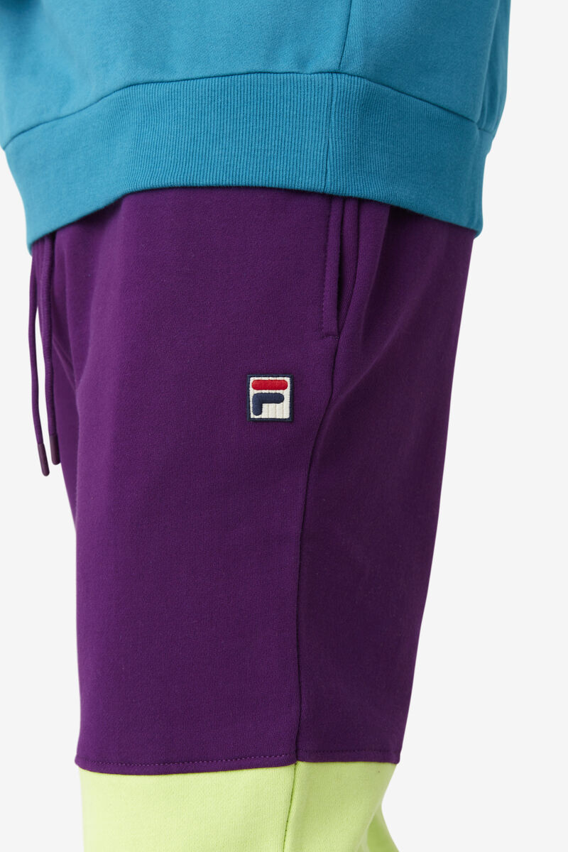 Fila France Pant Purple / Green | nuDNI6OUvHl