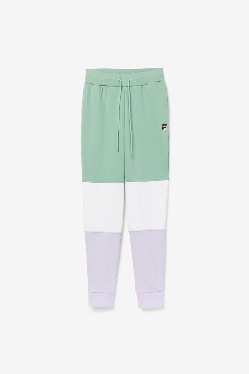 Fila France Pant White / Purple | WrzC7ZDvEmo