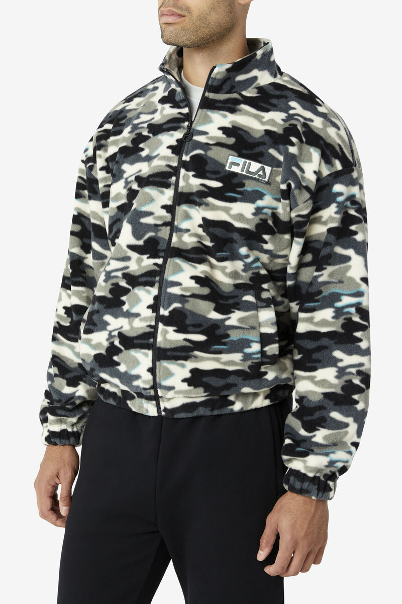 Fila Frantry Camo Jacket Black | eg2goTnTdV5