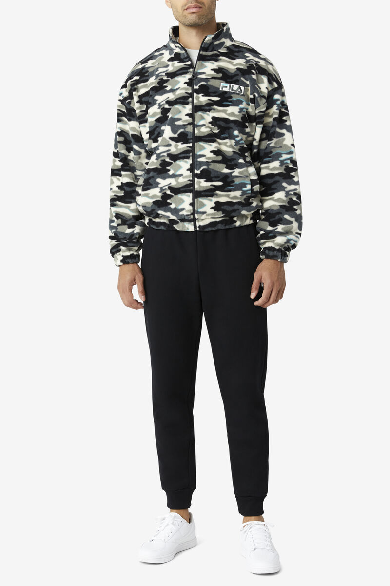 Fila Frantry Camo Jacket Black | eg2goTnTdV5